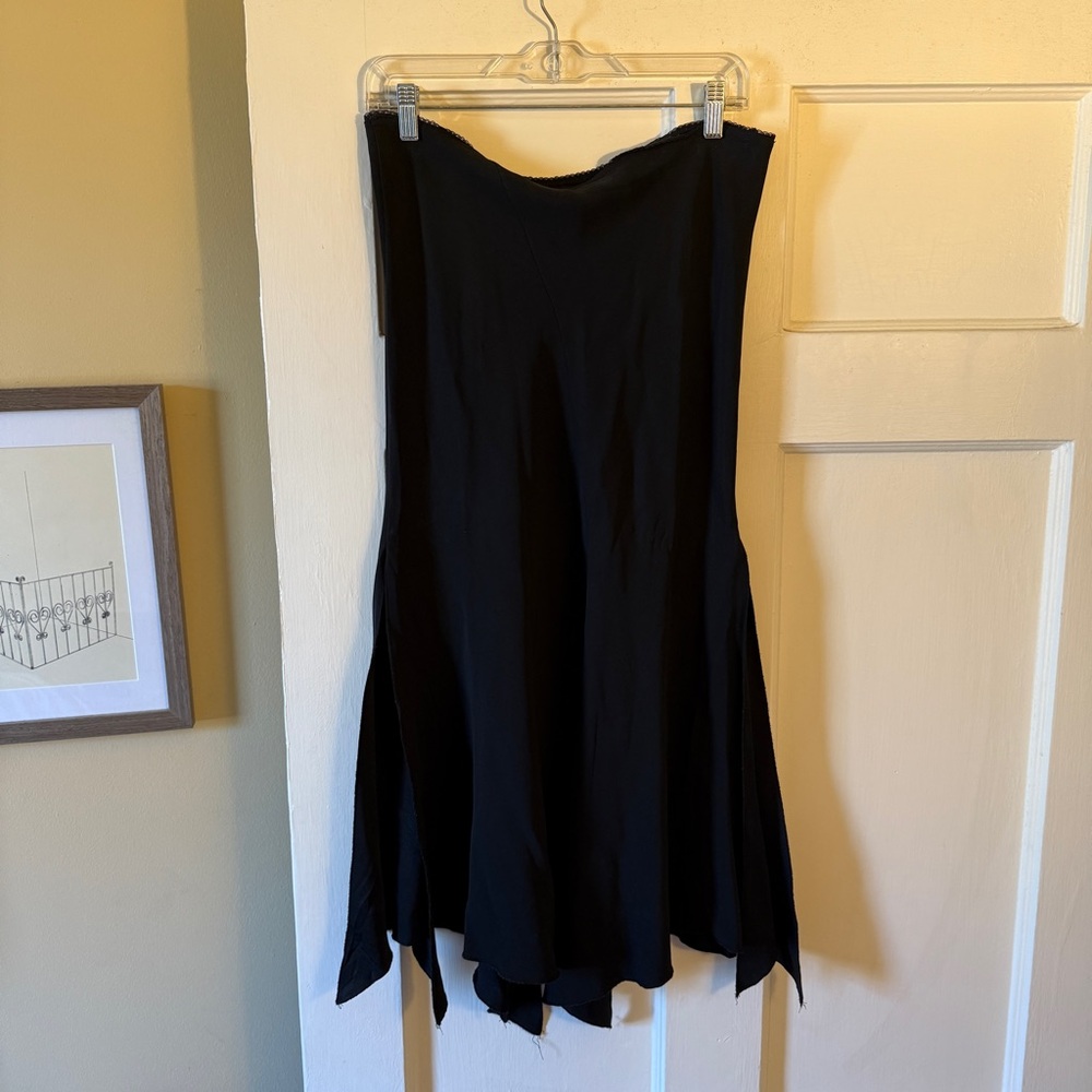 Vintage Italian maxi bias skirt